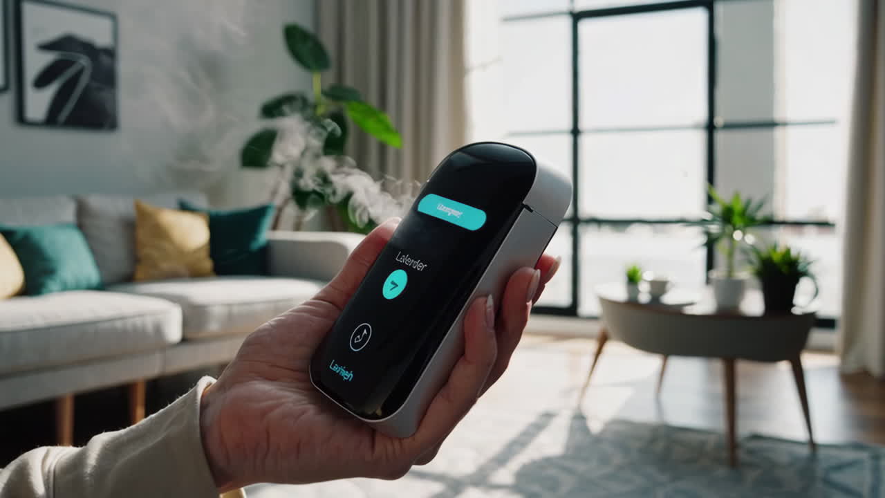 Smart Home Device Control in a Living Room