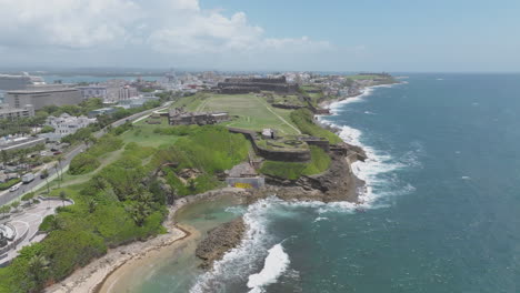 san juan puerto rico hi drone shot on