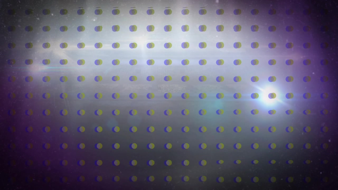 Video dal design unico con motivo astratto, spazio per il testo.