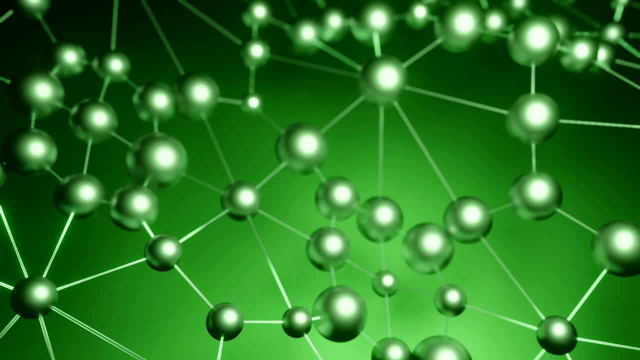 estructura molecular abstracta