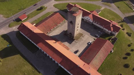 orbiting aerial view of chapadmalal presidential residence