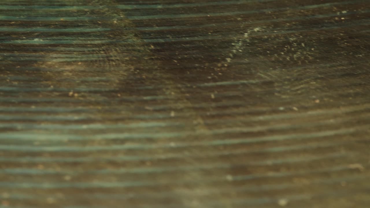 Close-up of a textured metal surface