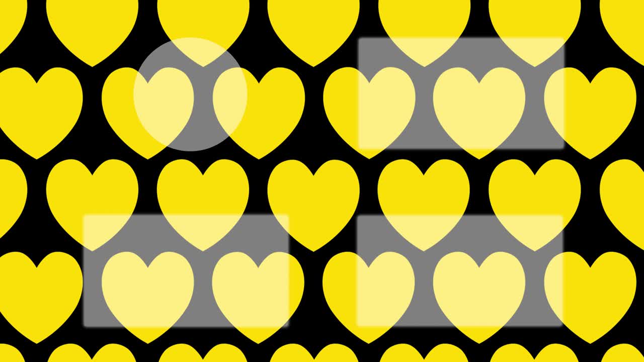 간단한 심장 움직임 엔드 카드 엔딩 스크린 모션 그래픽