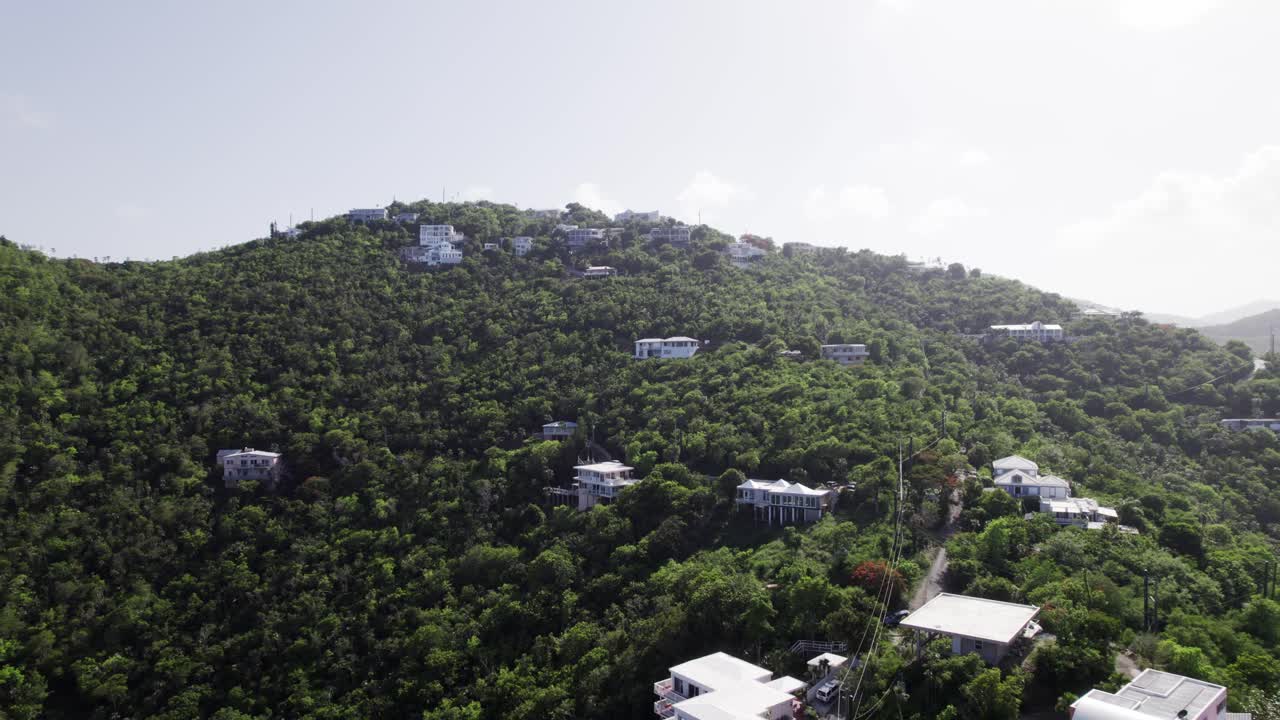 세인트의 아름다운 공중 전망