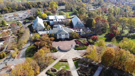 Franklin-Park-Wintergarten-In-Columbus,-Ohio