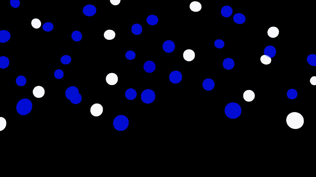 Abstraction on snow. Ready stick figure animation with Alpha (transparent background) for easy use in your video