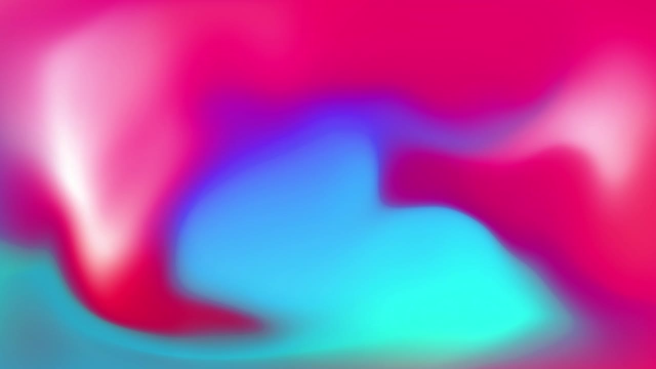 ondas líquidas fluyentes de neón movimiento abstracto fondo de bucle sin costuras