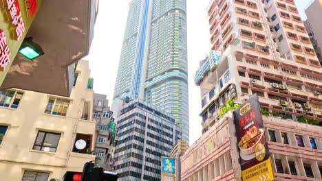 traffic and pedestrians in bustling urban environment