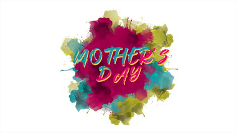 Mothers-Day-with-colorful-art-brushes-on-white-gradient