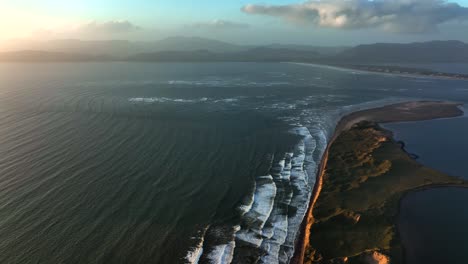 Rossbeigh-Beach,-Kerry,-Ireland,-March-2022