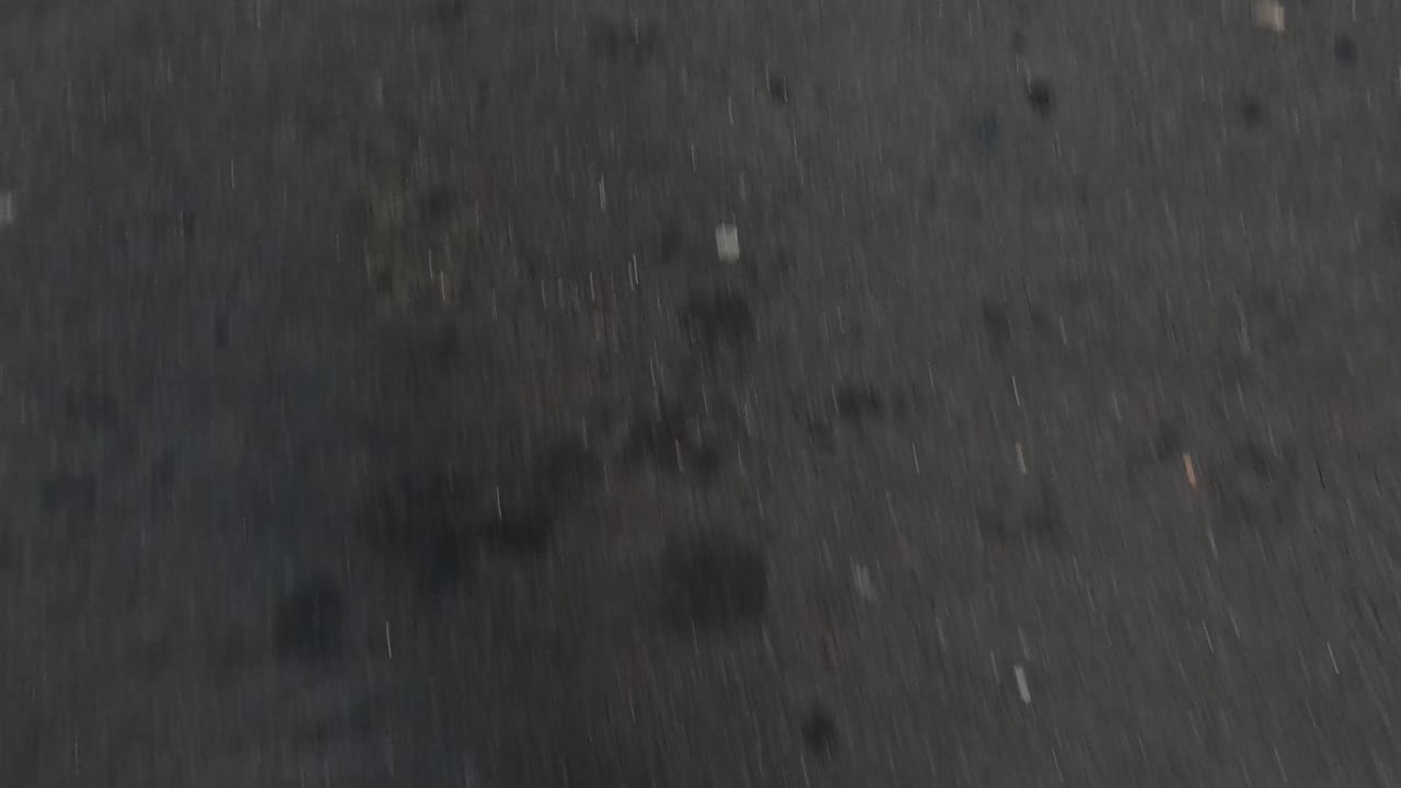 Footsteps on pavement and manhole covers