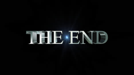 the end screen