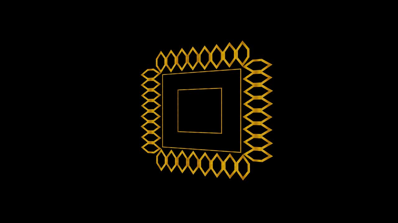 imágenes de video de fondo con motivo de art déco dorado y texturas para la composición de video