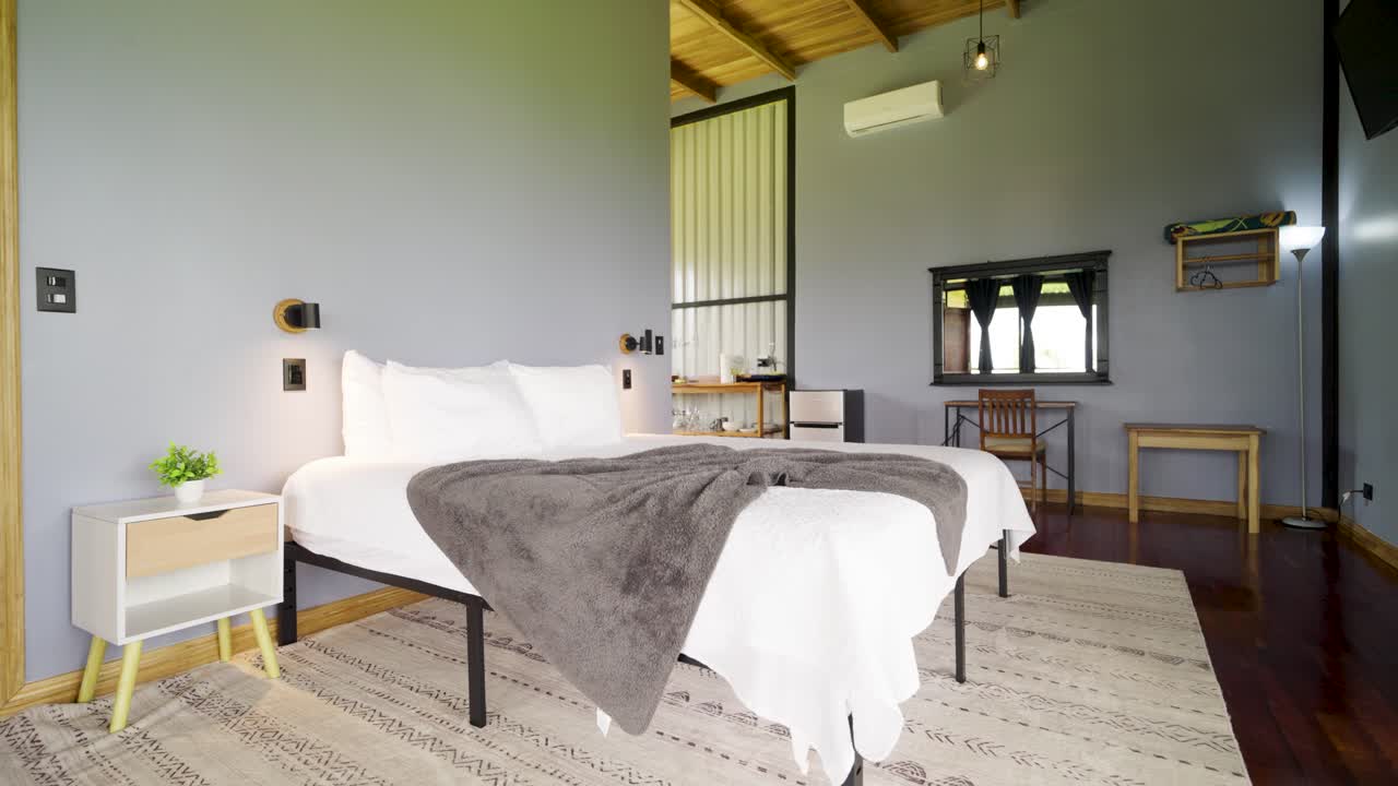 Progettazione degli interni delle camere da letto accoglienti