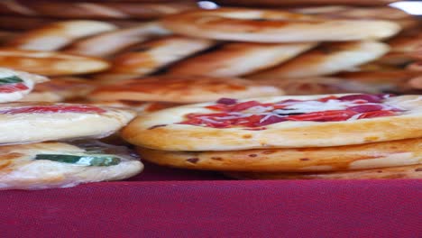 close up of delicious turkish breads