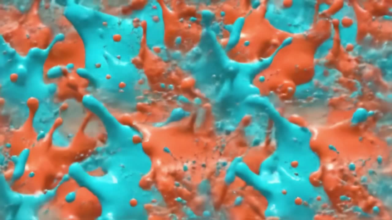 salpicaduras de pintura abstracta