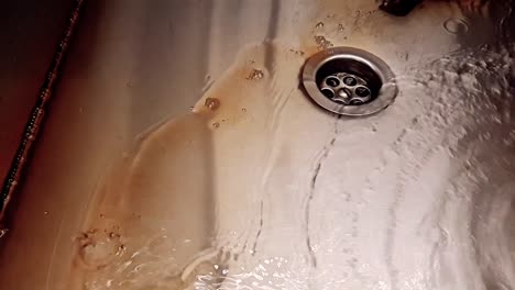 blood in basin, blood and washbasin in bathroom