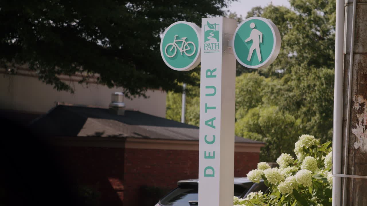 Decatur Path Sign
