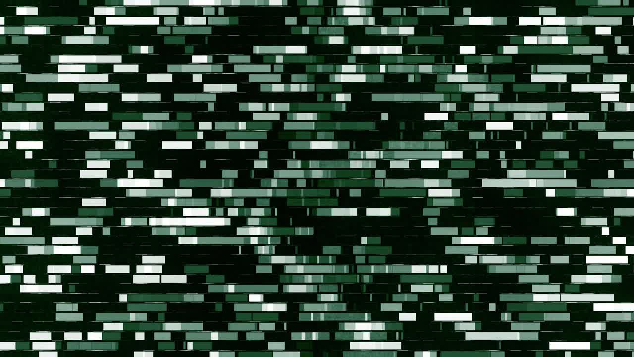 patrón pixelado abstracto verde y blanco