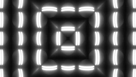 patrón geométrico de neón abstracto