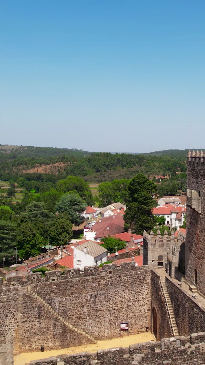 Sabugal Historical Portuguese Village Vertical Video