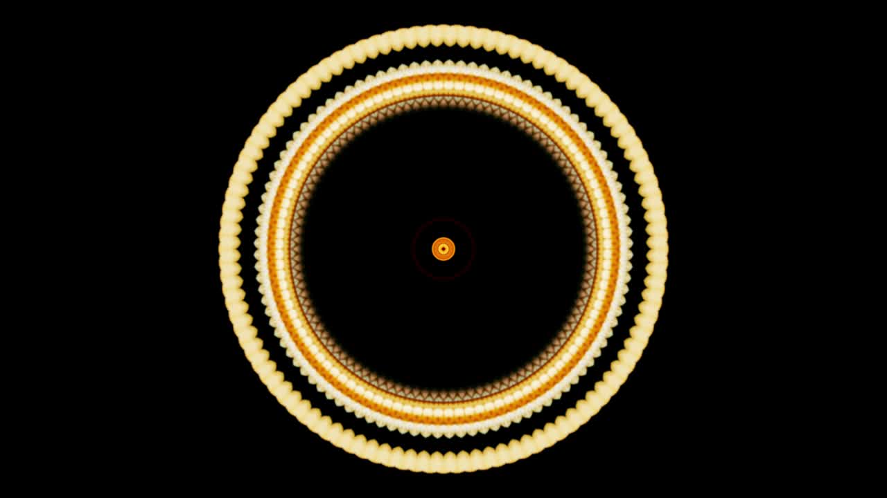 유기적인 스타일과 독특한 외모의 아름다운 원형 배경