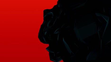 3d black abstract background