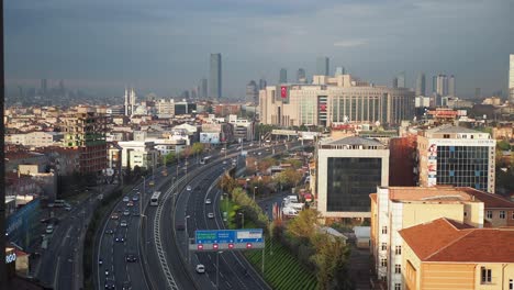 el paisaje urbano de estambul visto desde arriba
