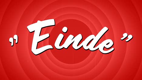 einde sign and circle patterns