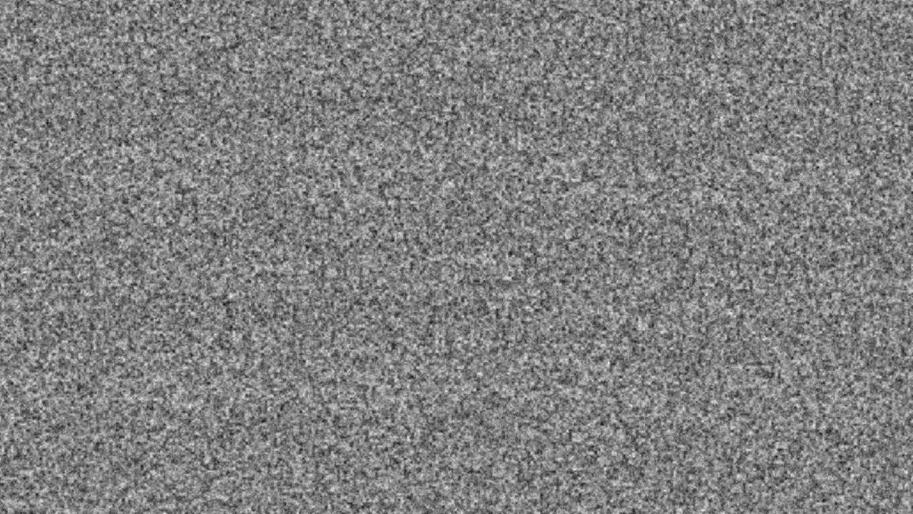 Showing animation of classic tv noise glitch-1