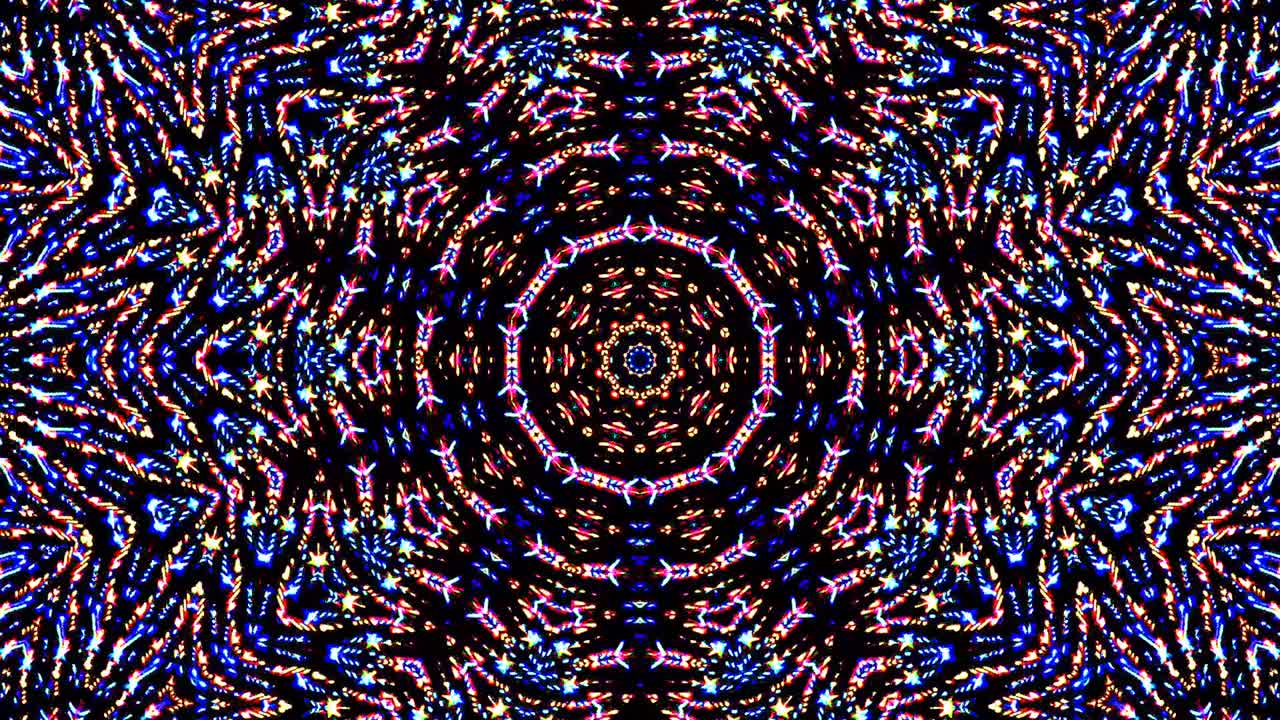 hermoso video de fondo abstracto líneas líquidas 3d en una textura multicolor