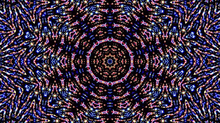 Beautiful video Abstract background 3D liquid lines in a multicolor texture