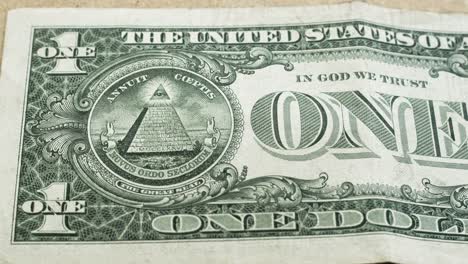 all seeing eye on back of dollar of the united stated 4k