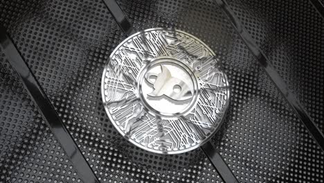moneta stellare xlm blockchain criptovaluta altcoin rendering 3d