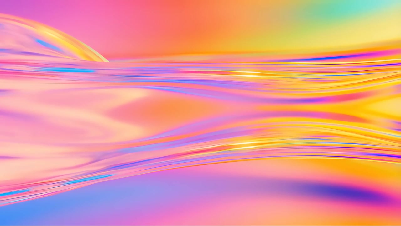Abstract Fluid Motion Background 4K