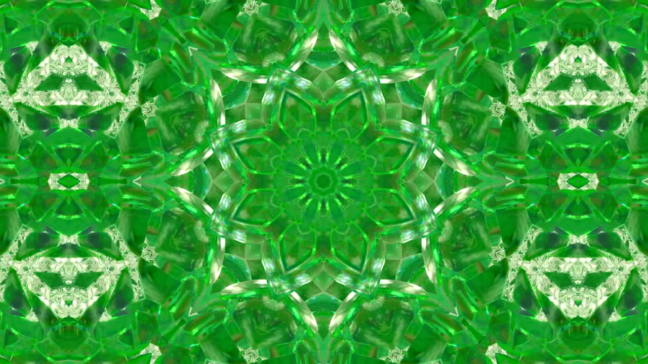 은 추상적인 장식적인 배경, 3d 칼레도스코프 또는 만달라.