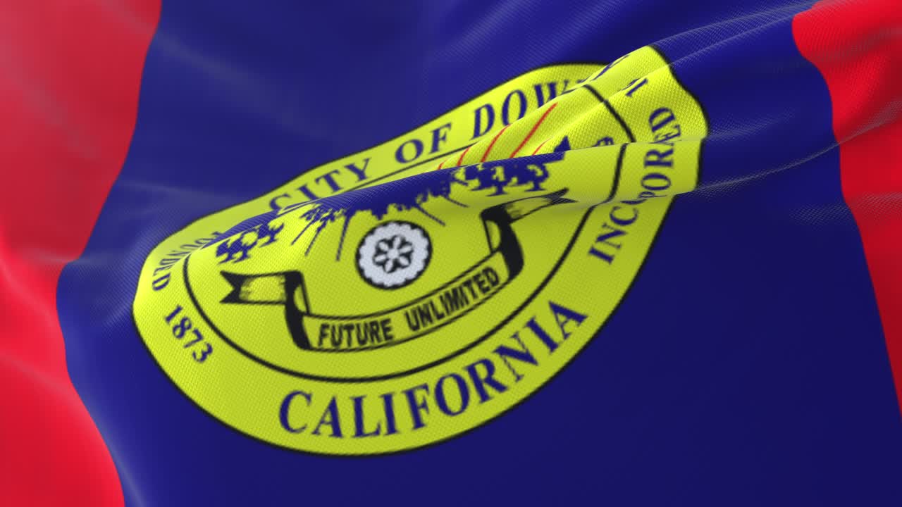 다우니 시 발, 미국 캘리포니아 주 도시 - 루프