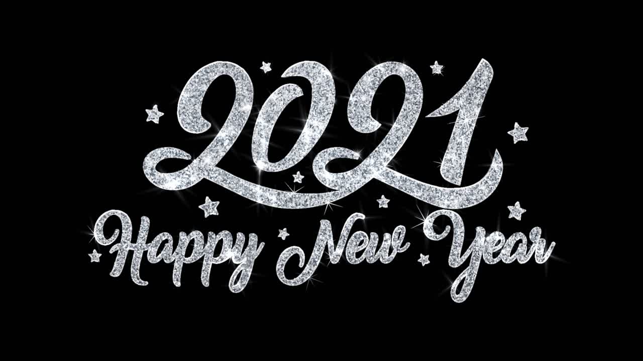 Funkelndes Design zum Neuen Jahr 2021