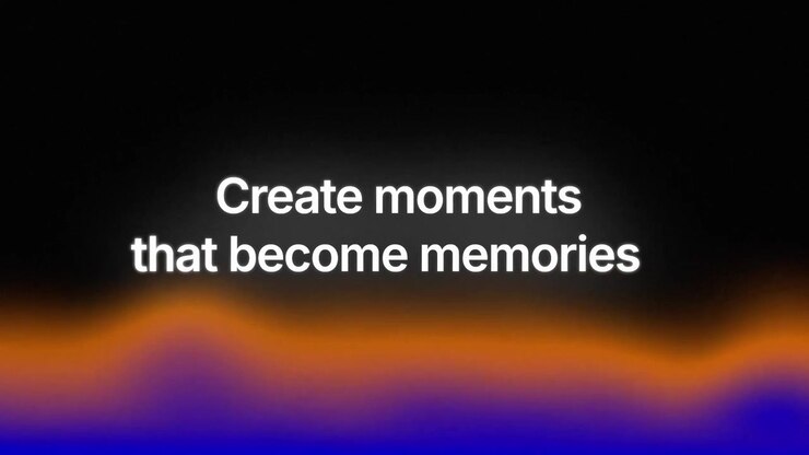 Citazione animata Crea momenti che diventano ricordi