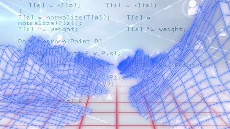 Animation-of-data-processing-with-mountains