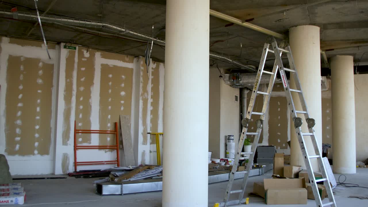 Interno di cantiere - Edificio in ristrutturazione