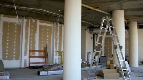 construction site interior - building under renovation