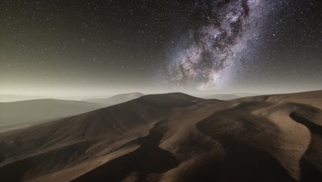 Increíble-Vía-Láctea-Sobre-Las-Dunas-Erg-Chebbi-En-El-Desierto-Del-Sahara