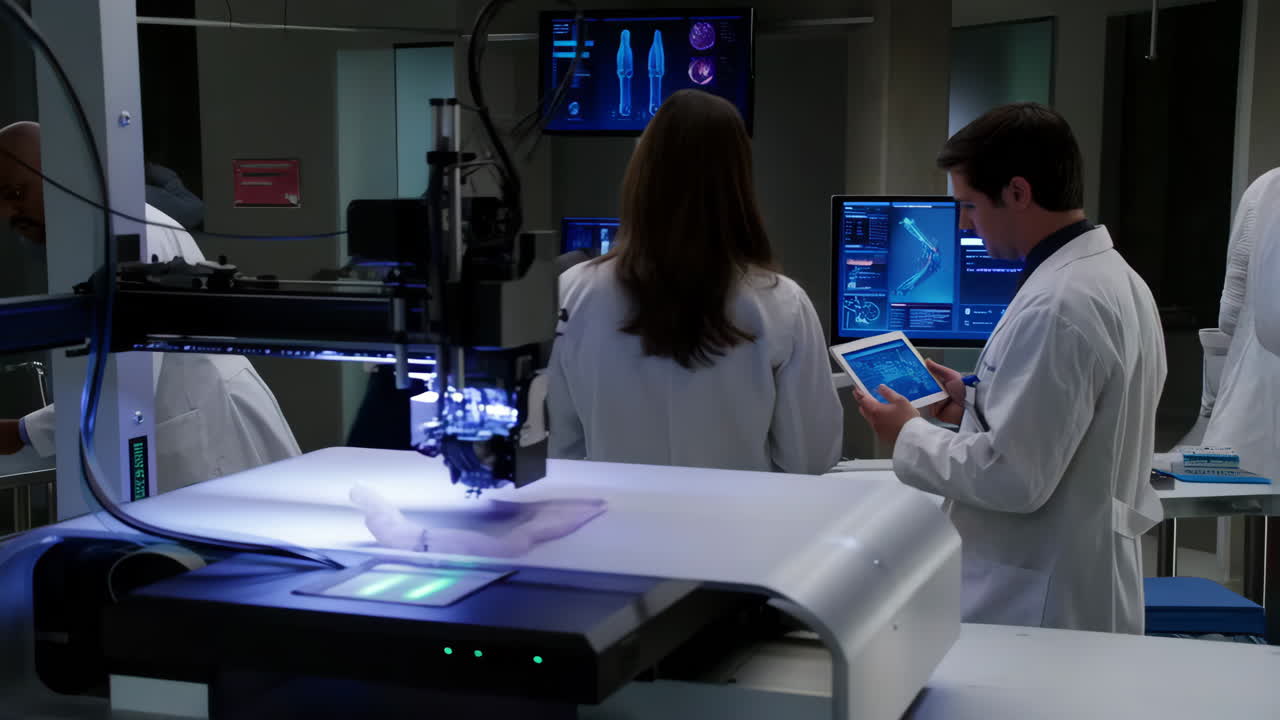 Medical Laboratory with 3D Printing of Prosthetic Limbs and Advanced Research