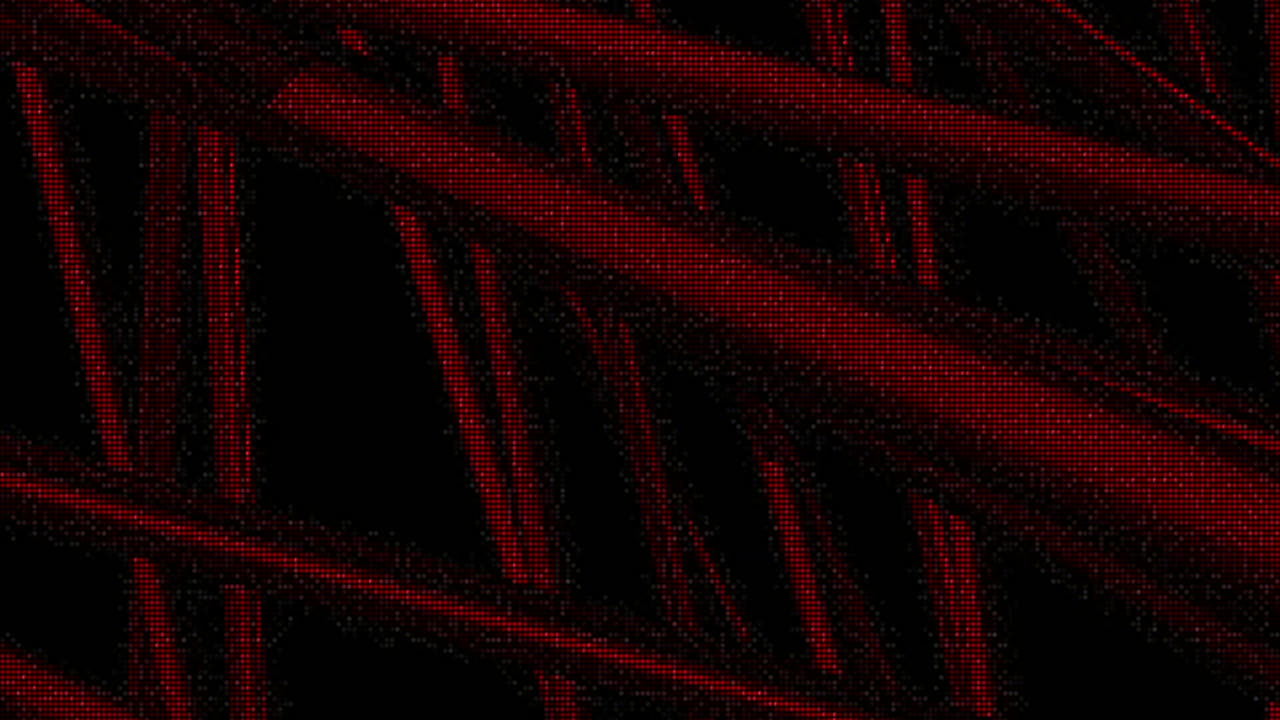 patrón pixelado rojo abstracto