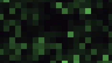 gradient green pixels pattern