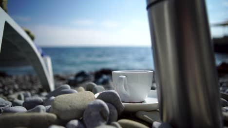 coffee by the sea