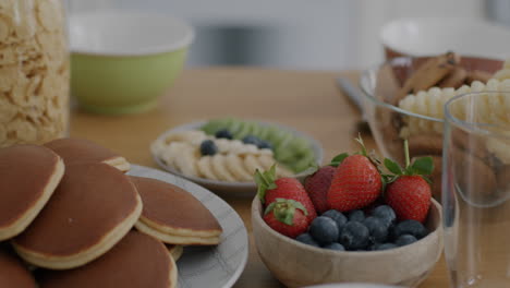 delicious breakfast spread