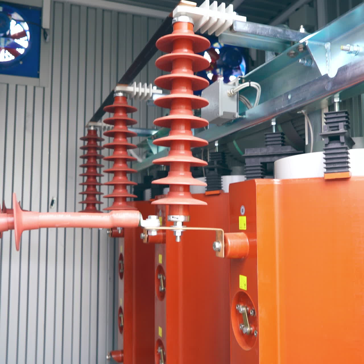 Inverter to transformer direct current into alternating. Alternative source of electricity.