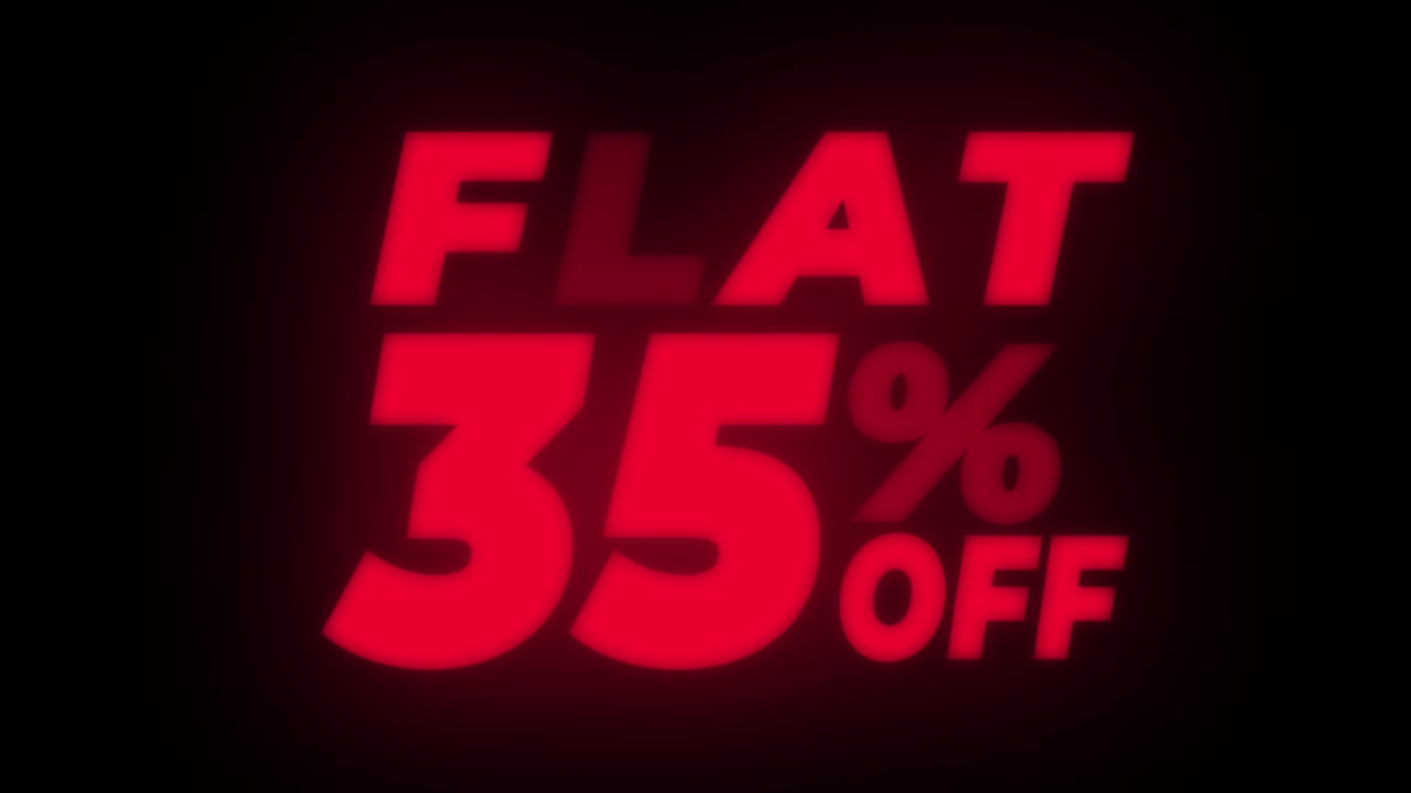 Flat 35% Off Promotion